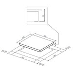 Встраиваемая индукционная варочная панель Graude IK 60.2 BW
