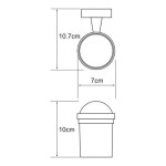 Подстаканник одинарный WasserKraft Isen K-4028