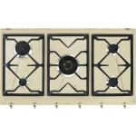 Встраиваемая газовая варочная панель Smeg SRV896POGH