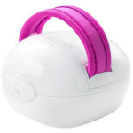 Массажер Medisana AC 855 белый/розовый