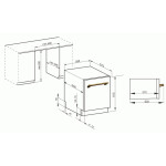 Встраиваемая посудомоечная машина Kaiser S60U88XLEm