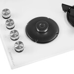 Встраиваемая газовая варочная панель HOMSair HGG641EWH