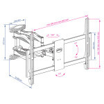 Кронштейн для телевизора Kromax Atlantis-35 black