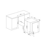 Встраиваемая посудомоечная машина Smeg STL232CL