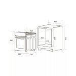 Встраиваемый электрический духовой шкаф Zugel ZOE452B