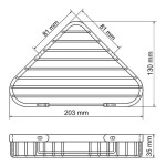 Полка WasserKraft K-733 white