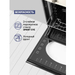 Встраиваемый электрический духовой шкаф Maunfeld EOEFG.566RBG.MT