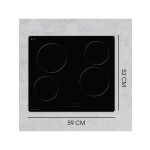 Встраиваемая электрическая варочная панель Zigmund & Shtain CN 42.6 B