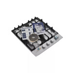 Встраиваемая газовая варочная панель Zugel ZGH451X