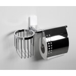 Держатель туалетной бумаги и освежителя WasserKraft Leine K-5059 white