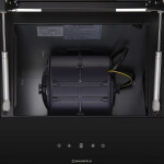 Каминная вытяжка Maunfeld Manchester Light 90 черное стекло