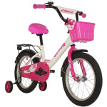 Велосипед Foxx 16 SIMPLE розовый, сталь