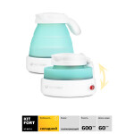 Чайник электрический Kitfort КТ-667-2 голубой