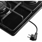 Встраиваемая газовая варочная панель Maunfeld EGHE.43.3STS-EB