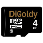 Карта памяти Digoldy 4GB microSDHC Class10