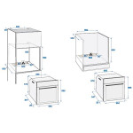 Встраиваемый электрический духовой шкаф Beko BIE 24301 B