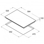 Встраиваемая газовая варочная панель Cata RCI 631 ivory