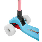 Самокат Ridex 3-х колесный Juicy R, 120/80 мм голубой/розовый