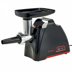 Мясорубка Delta DL-6105M черный/красный