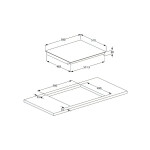 Встраиваемая электрическая варочная панель Beko HIC 64403 T