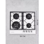 Встраиваемая газовая варочная панель Zigmund & Shtain MN 175.61 W