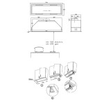 Встраиваемая вытяжка Korting KHI 9997 X