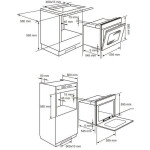 Встраиваемый электрический духовой шкаф Candy FCP 502 N/E