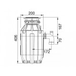 Измельчитель пищевых отходов Franke Turbo Elite TE-125 (134.0535.242)