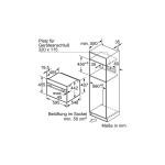 Встраиваемый электрический духовой шкаф Bosch CMG633BW1