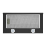 Встраиваемая вытяжка HOMSair FLAT 60 Glass черный