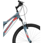 Велосипед Black One Phantom FS 27 серый/красный/серый 18 HQ-0005334