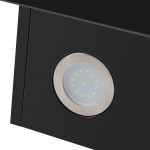 Каминная вытяжка Maunfeld Manchester Light 60 черное стекло