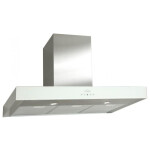 Каминная вытяжка Elikor Агат 60Н-1000-Е4Д нержавейка/белый