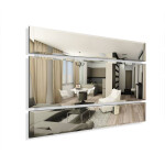 Зеркало Dubiel Vitrum Lustro Lacrima с подсветкой 90x78