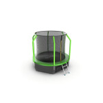 Батут Evo Jump Cosmo 8ft Green Lowernet + сетка