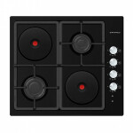 Встраиваемая комбинированная варочная панель Maunfeld EEHE.64.5EB/KG