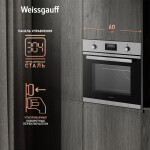 Встраиваемый электрический духовой шкаф Weissgauff EOV 29 PDX