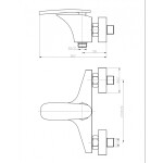 Смеситель для ванны WeltWasser WW MX Essen 604