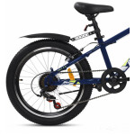 Велосипед Forward Unit 20 2.0 темно-синий/белый 2022 г 10,5" IBK22FW20060