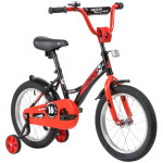 Велосипед Novatrack 163STRIKE.BKR20 черный-красный