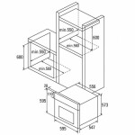 Встраиваемый электрический духовой шкаф Cata MDS 7206 WH