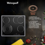 Встраиваемая электрическая варочная панель Weissgauff HV 643 BSX