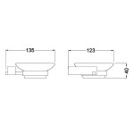 Мыльница Schein Rembrandt 062 (стекло)
