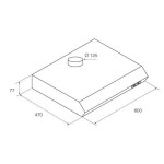 Вытяжка Jetair Light IX/F/60