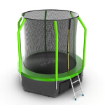 Батут Evo Jump Cosmo 6ft Green Lowernet + сетка