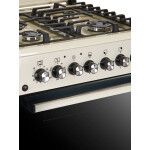 Комбинированная плита Ideal L355 ГК молочный