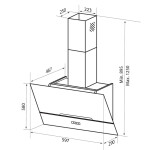 Каминная вытяжка Zigmund & Shtain K 142.6 B