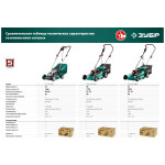 Газонокосилка сетевая Зубр ГС-33-1310