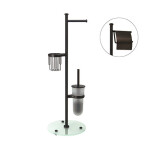 Стойка комбинированная настенная WasserKraft K-1246 темная бронза