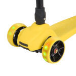Самокат-кикборд Novatrack RainBow 120C.RAINBOW.YL20 желтый